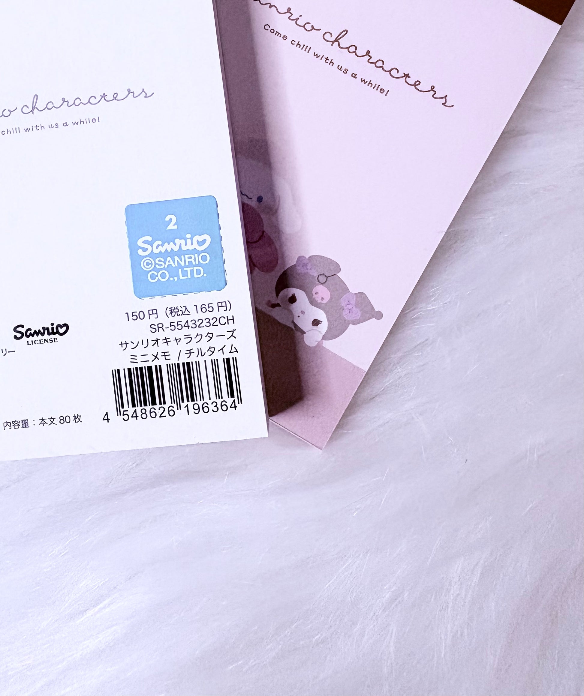 Licensed Sanrio/Disney Memopads