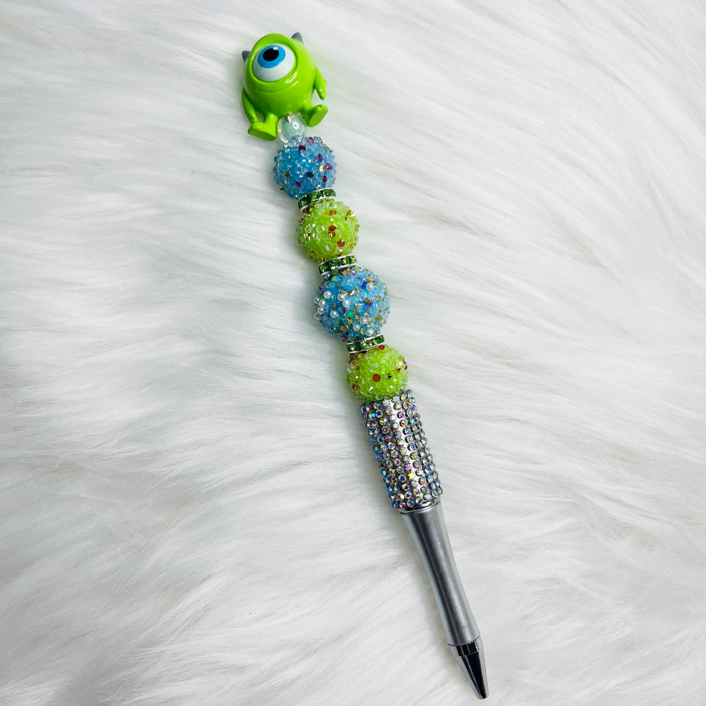 Mike & Sully Beaded Pen | Cute Beaded Character Pens | Bestie Gift Set | Buy One or Bundle Both!