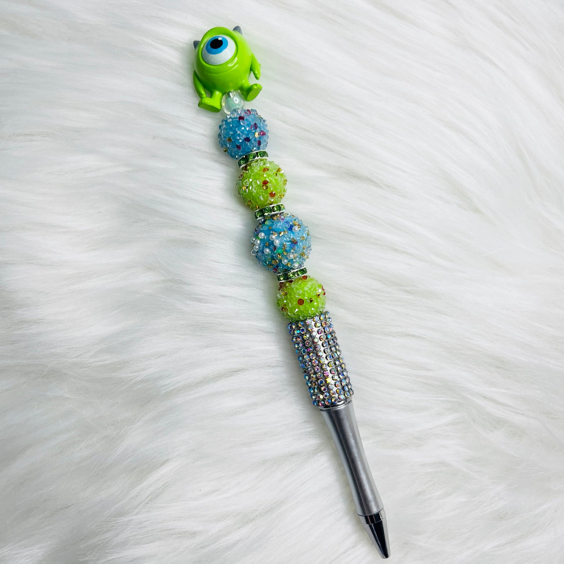 Mike & Sully Beaded Pen | Cute Beaded Character Pens | Bestie Gift Set | Buy One or Bundle Both!