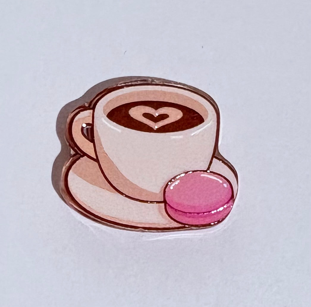 Cappuccino Acrylic Focal Bead