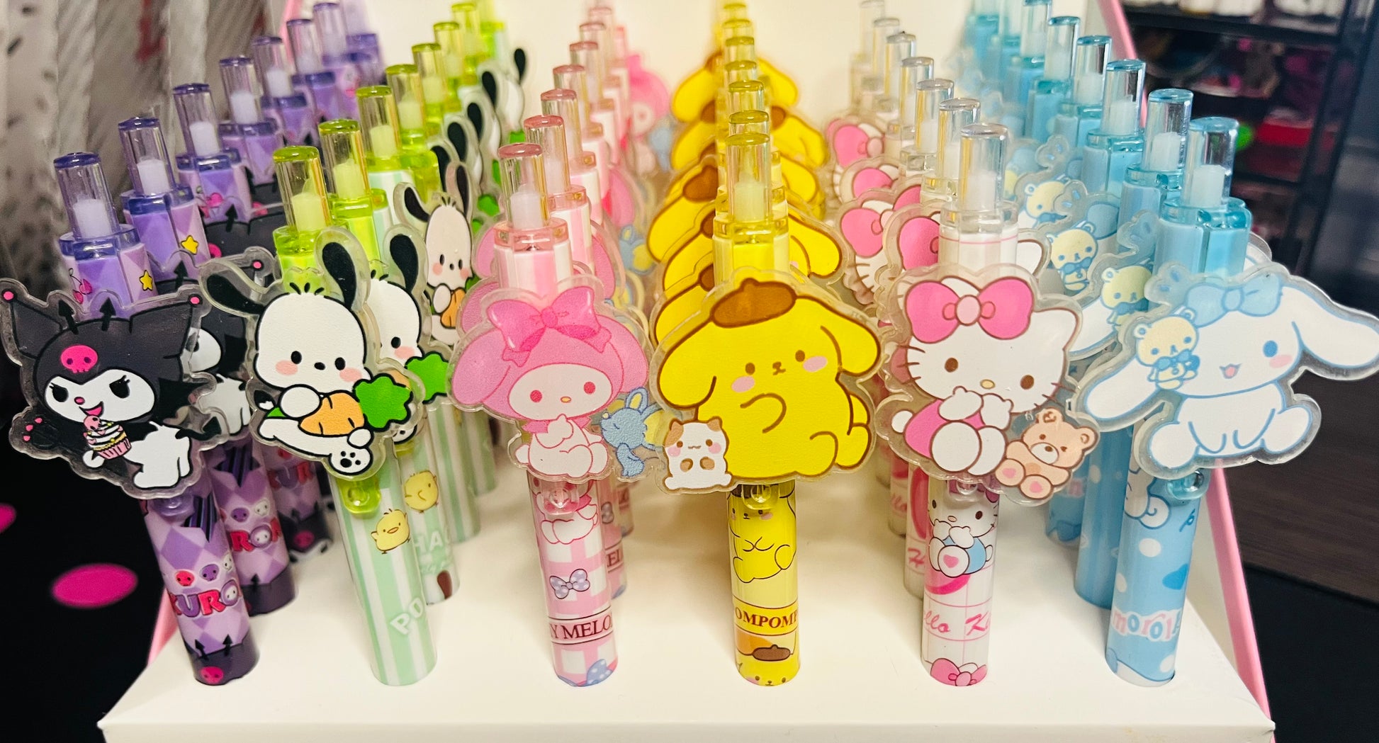Cute Character Ballpoint Pens | Kawaii Ink Pen | Stationery Gifts for Students, Kids, or Planner Lovers | Cartoon Writing Pen