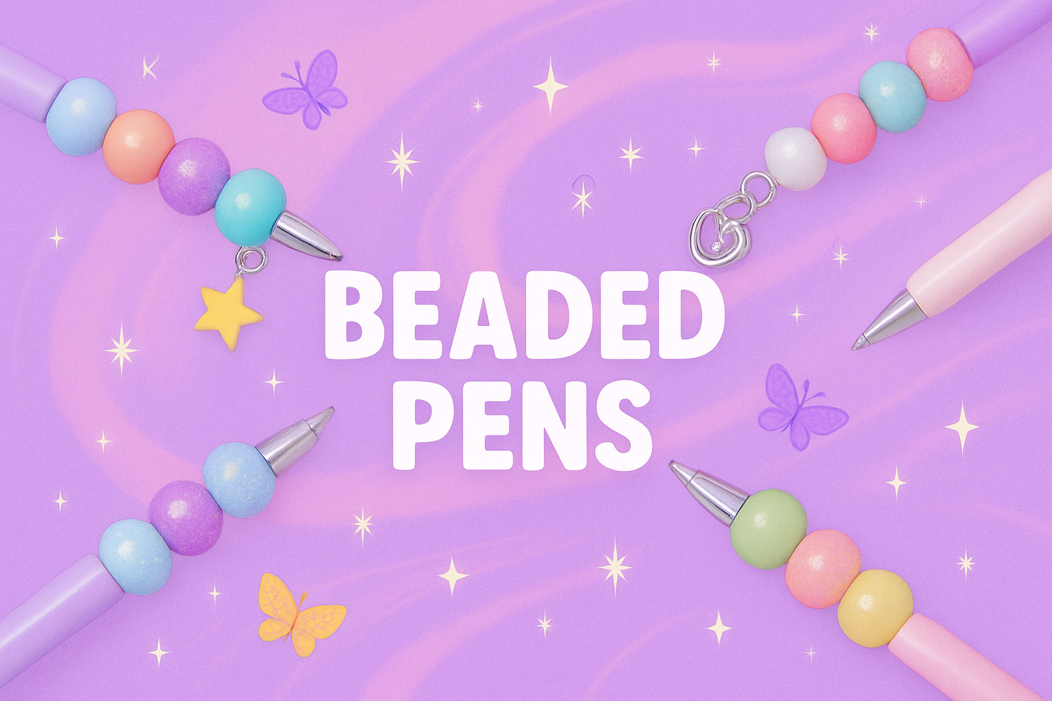 Custom Beaded Pens