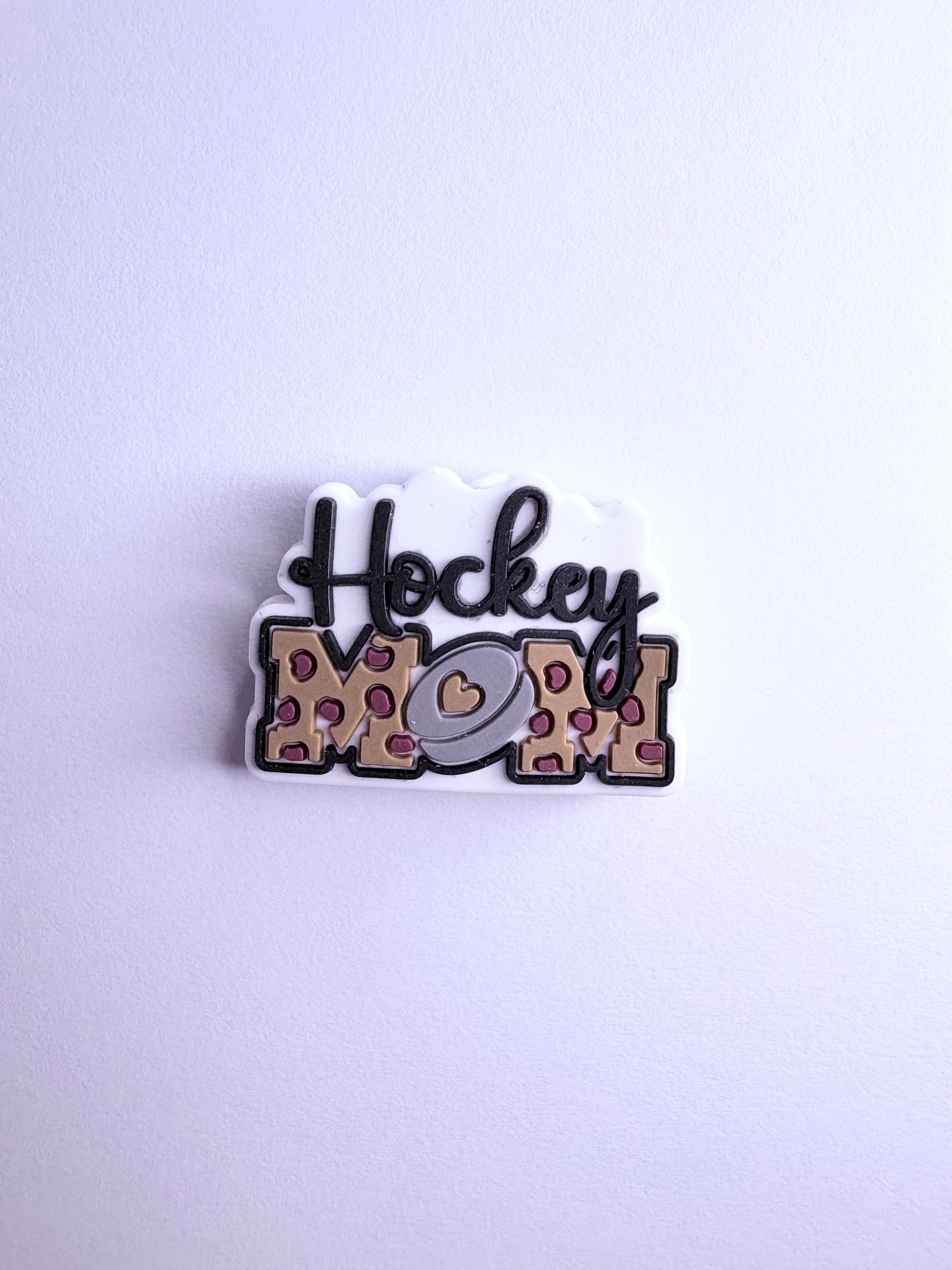 Hockey Mom Focal Bead