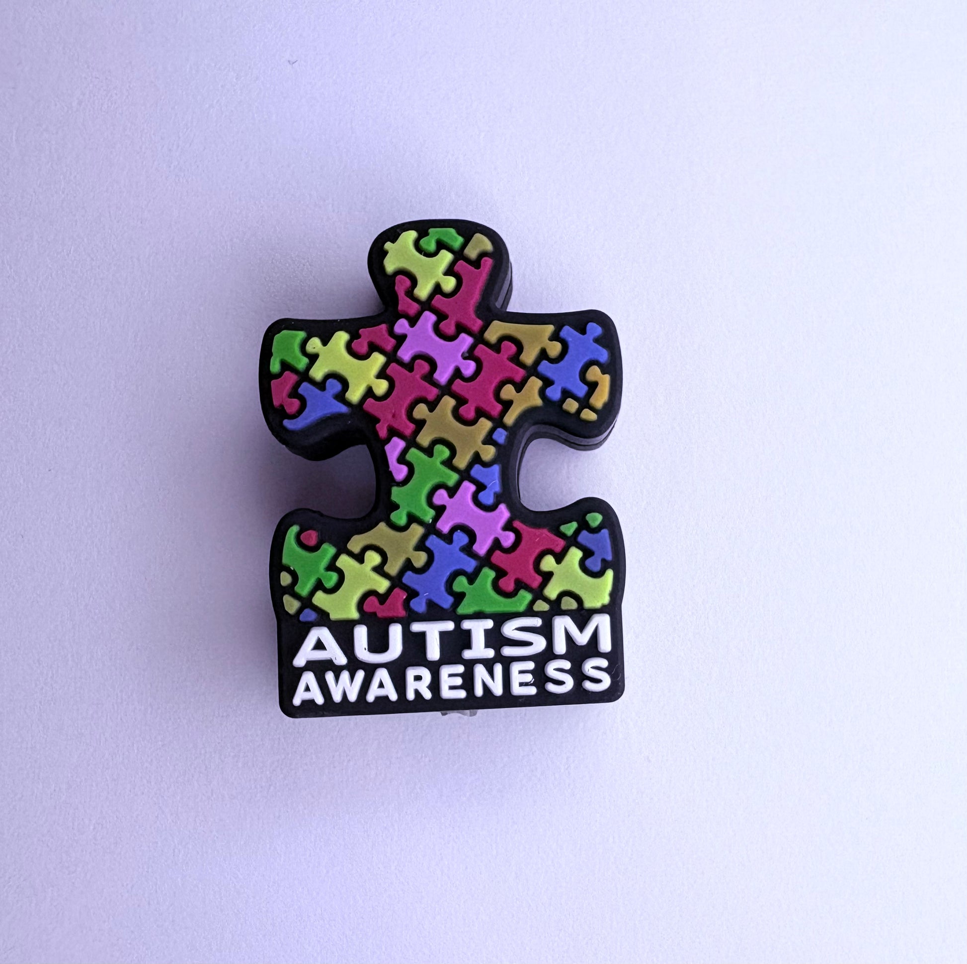 Autism Awareness Puzzle Piece Focal Bead