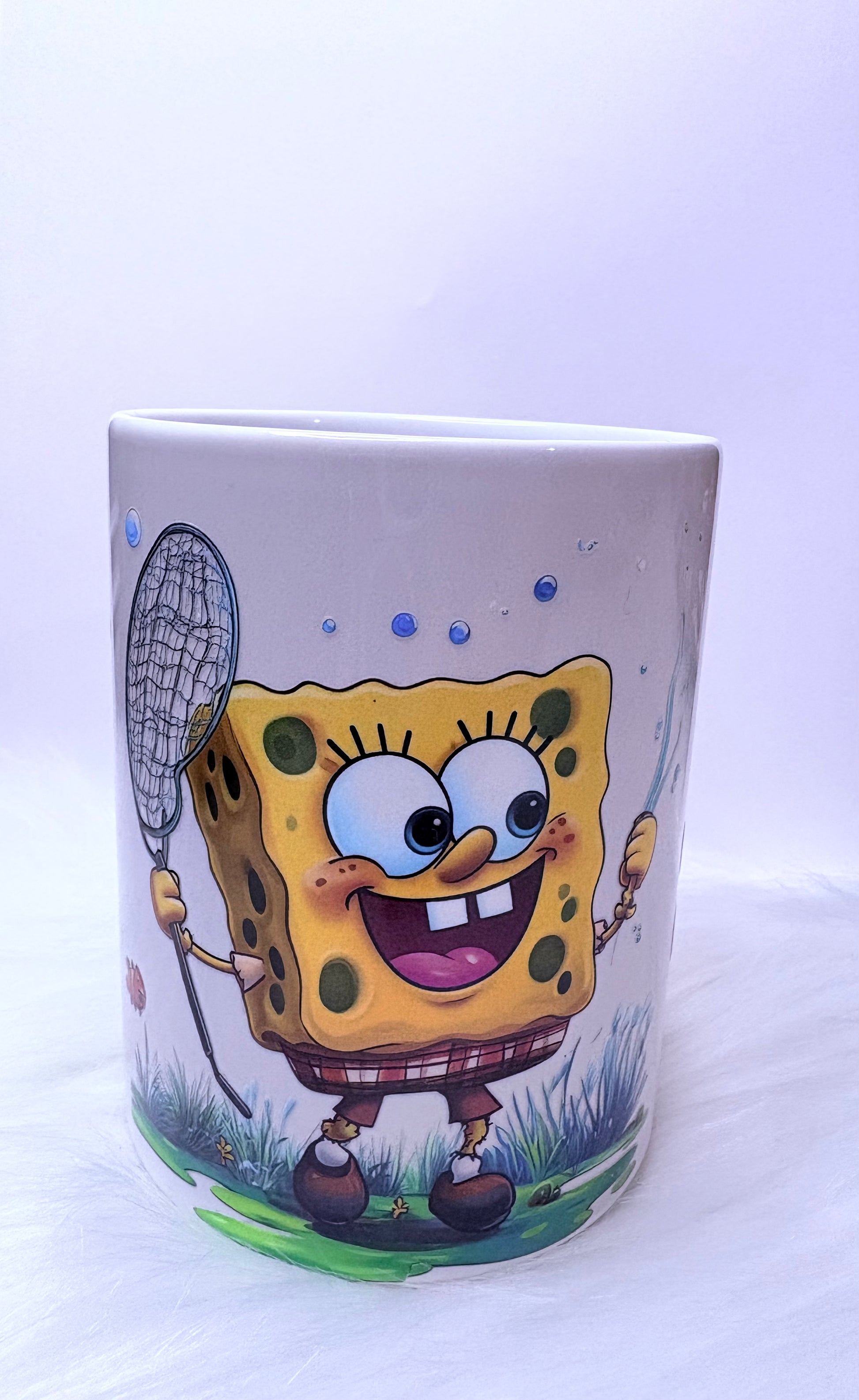 15oz Coffee Mug - White SpongeBob