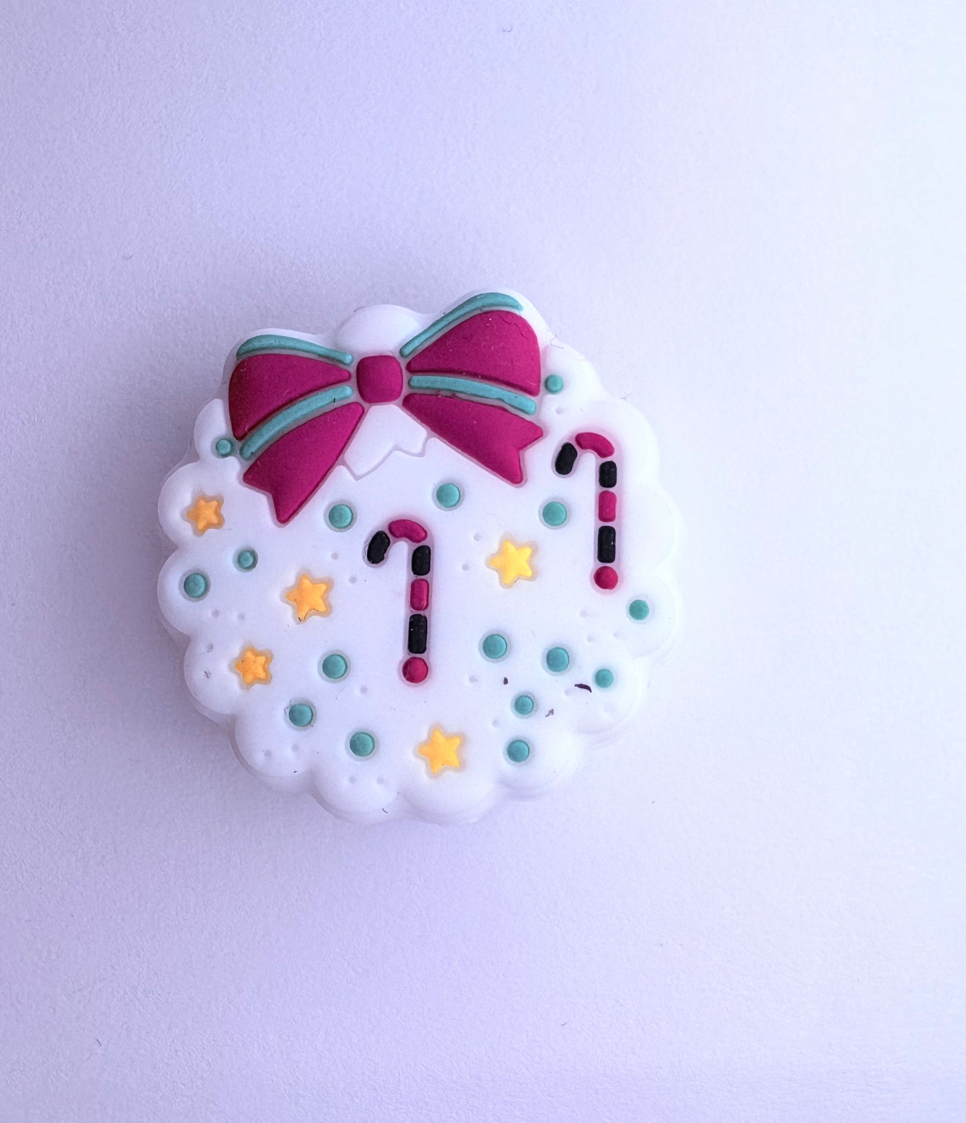 Holiday Wreath Focal Bead
